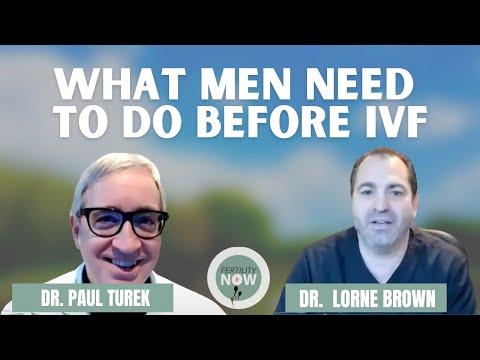 What Men Need to do Before IVF